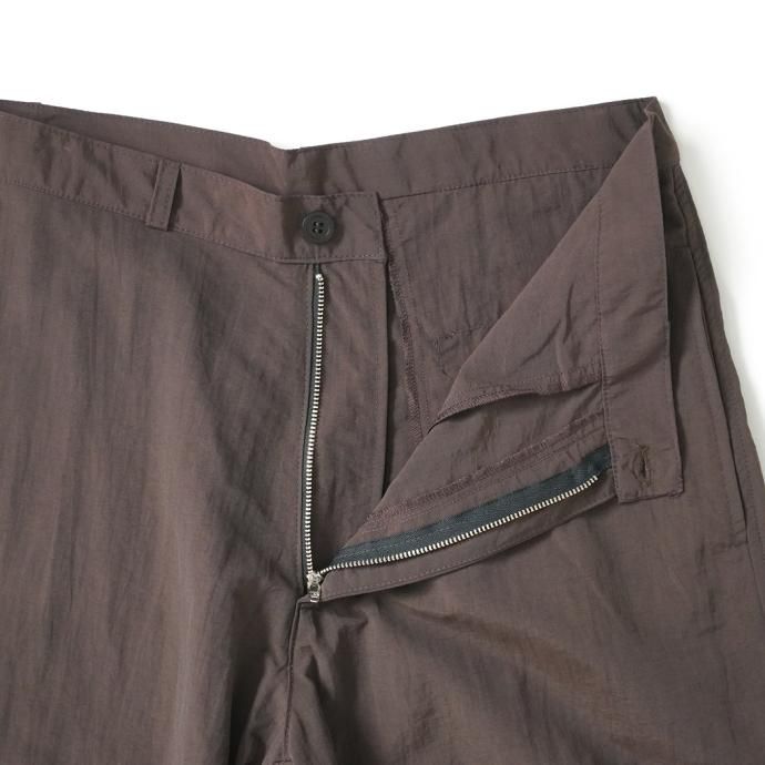 173451209 SMOKE T ONE / SHELLED NYLON TROUSERS - Brown 02