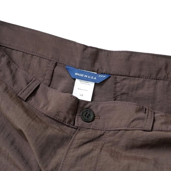 173451209 SMOKE T ONE / SHELLED NYLON TROUSERS - Brown 02