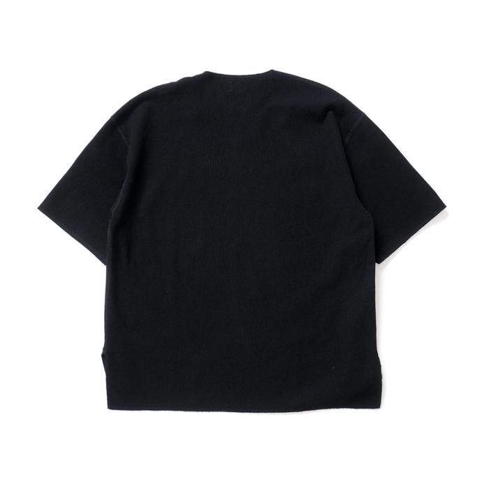 173490465 blurhms ROOTSTOCK / Rough&Smooth Thermal Over-neck - Black bROOTS23S16 02
