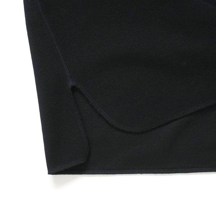 173490465 blurhms ROOTSTOCK / Rough&Smooth Thermal Over-neck - Black bROOTS23S16 02