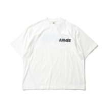 blurhms ROOTSTOCK / ARMEE Print Tee BIG - White x BK-Reflector bROOTS23S34-B<img class='new_mark_img2' src='https://img.shop-pro.jp/img/new/icons47.gif' style='border:none;display:inline;margin:0px;padding:0px;width:auto;' />