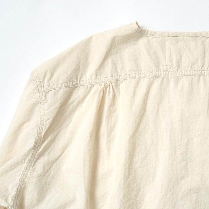 173776120 INNAT / US NIGHT SHIRT - Natural USナイトシャツ ナチュラル INNAT03-S02 02