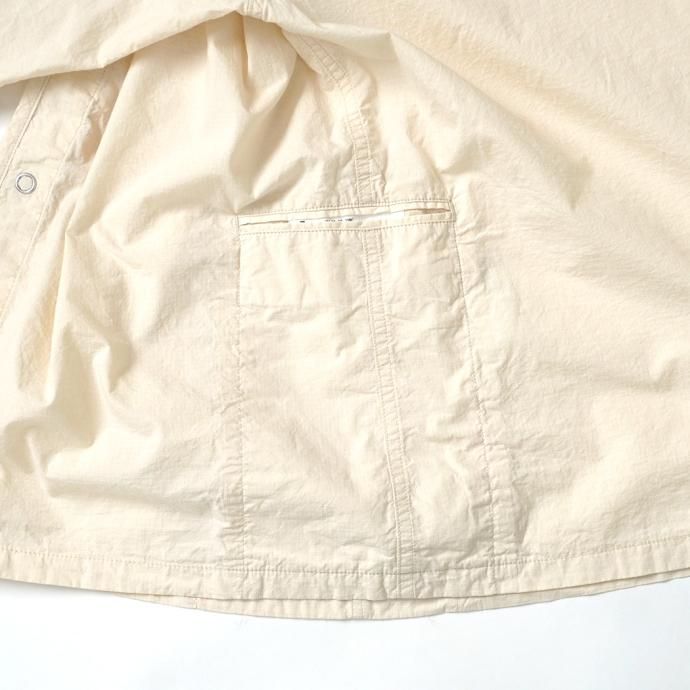 173776120 INNAT / US NIGHT SHIRT - Natural USナイトシャツ ナチュラル INNAT03-S02 02
