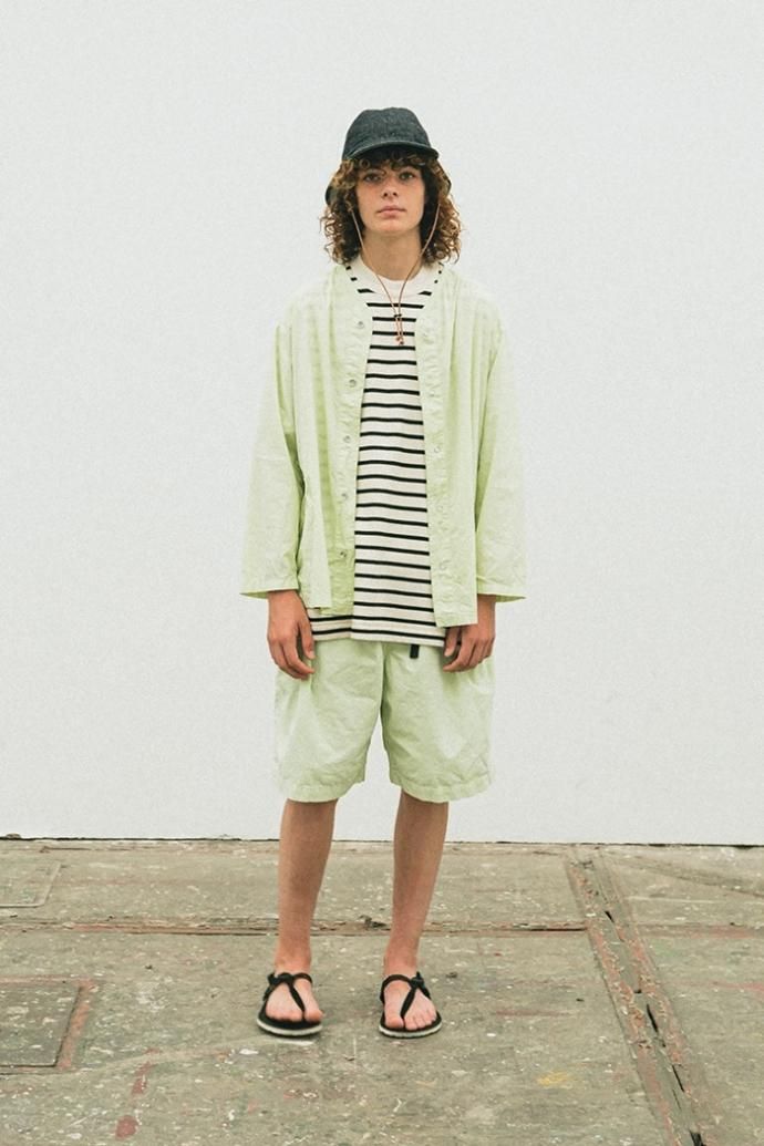 173776120 INNAT / US NIGHT SHIRT - Natural USナイトシャツ ナチュラル INNAT03-S02 02