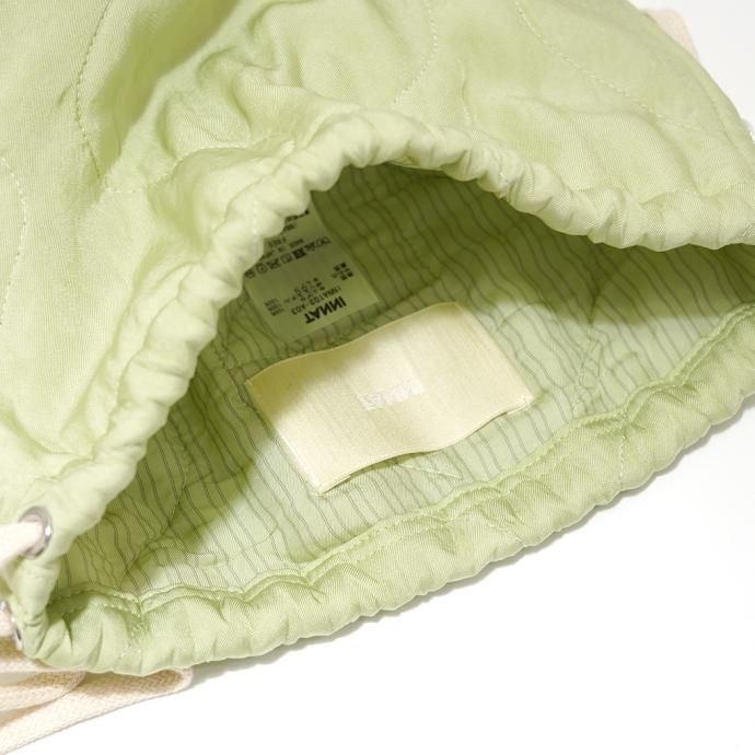173777895 INNAT / CINCH BAG - Lime Green シンチバッグ ライムグリーン INNAT03-A03 02