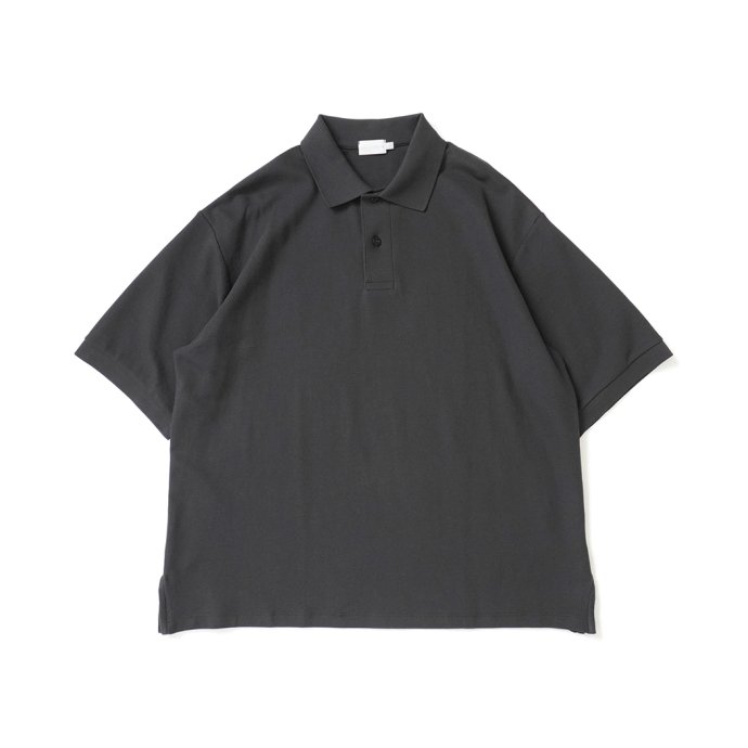 handvaerk ハンドバーク / PIQUE S/S POLO SHIRT ポロシャツ - Carbon