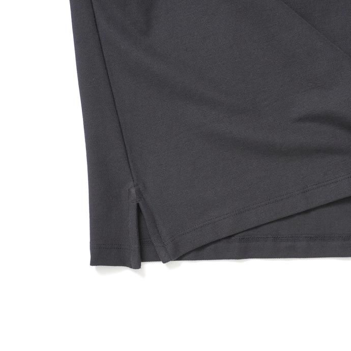 173784331 handvaerk ハンドバーク / PIQUE S/S POLO SHIRT ポロシャツ - Carbon Black #1500 02