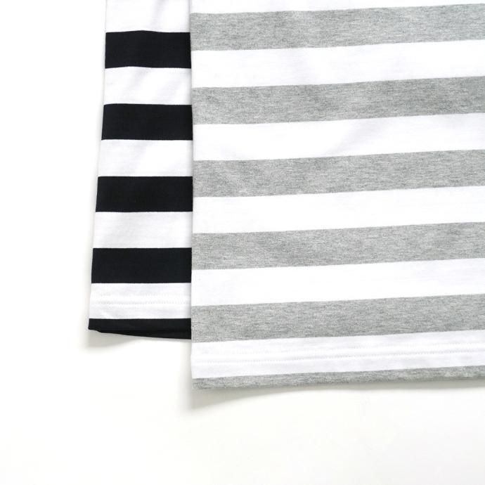173858911 Powderhorn Mountaineering / PH23SS-001 P.H. M.STRIPE TEE Regular Stripe - Black/White ボーダー半袖Tシャツ<img class='new_mark_img2' src='https://img.shop-pro.jp/img/new/icons47.gif' style='border:none;display:inline;margin:0px;padding:0px;width:auto;' /> 02