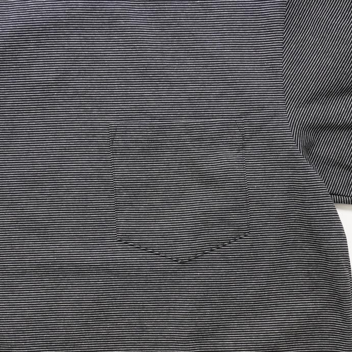 173859516 Powderhorn Mountaineering / PH23SS-002 P.H. M.STRIPE L/S TEE Micro Stripe - Black/White マイクロボーダー長袖T<img class='new_mark_img2' src='https://img.shop-pro.jp/img/new/icons47.gif' style='border:none;display:inline;margin:0px;padding:0px;width:auto;' /> 02