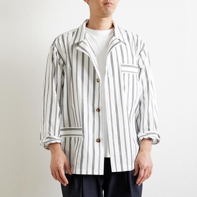 173899644 COVER / PJS - WHITE STRIPE C423SS<img class='new_mark_img2' src='https://img.shop-pro.jp/img/new/icons47.gif' style='border:none;display:inline;margin:0px;padding:0px;width:auto;' /> 02