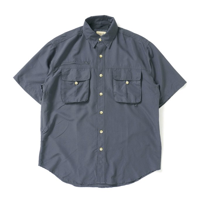 Guide's Choice / PACA Fishing Shirts Short Sleeve - Charcoal 半袖フィッシングシャツ