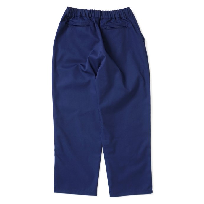 vecchi / C.Coulisse Easy Pants - Navy ポリエステル／コットン イージーパンツ ネイビー イタリア製