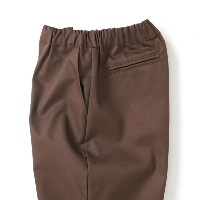 174112377 vecchi / C.Coulisse Easy Pants - Brown ポリエステル/コットン イージーパンツ 02