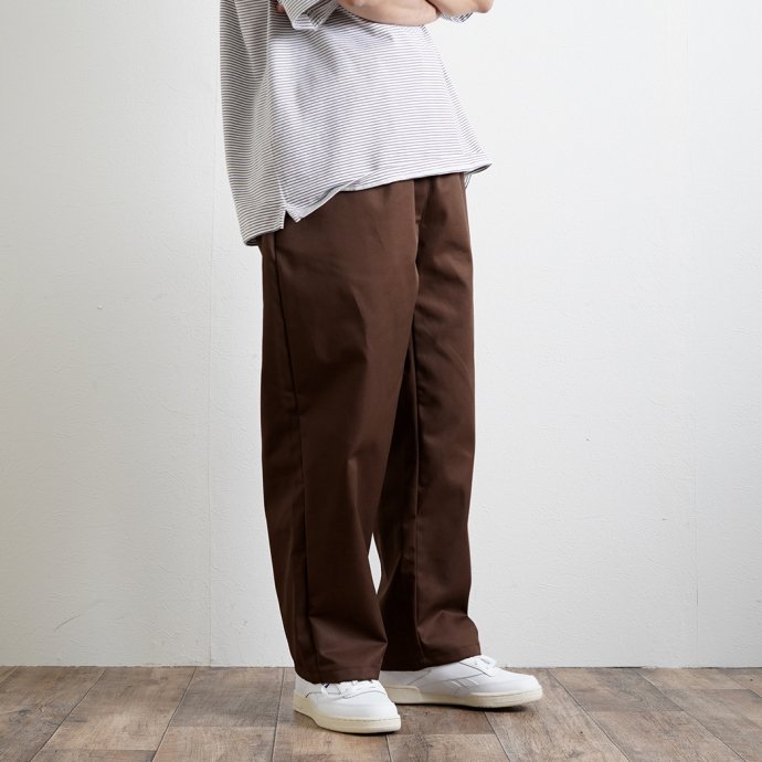 174112377 vecchi / C.Coulisse Easy Pants - Brown ݥꥨƥ롿åȥ ѥ<img class='new_mark_img2' src='https://img.shop-pro.jp/img/new/icons47.gif' style='border:none;display:inline;margin:0px;padding:0px;width:auto;' /> 02