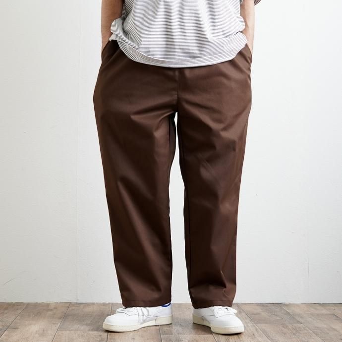 174112377 vecchi / C.Coulisse Easy Pants - Brown ݥꥨƥ롿åȥ ѥ 02