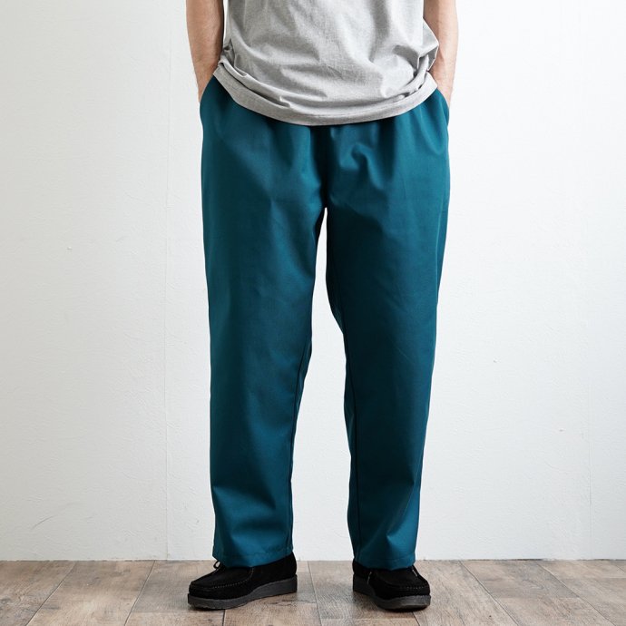 vecchi / C.Coulisse Easy Pants - Green ポリエステル／コットン イージーパンツ<img class='new_mark_img2' src='https://img.shop-pro.jp/img/new/icons47.gif' style='border:none;display:inline;margin:0px;padding:0px;width:auto;' />