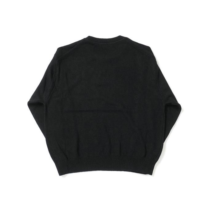 174227416 reverve / RV23S003 LONG SLEEVE PULLOVER - BLACK ロングスリーブ プルオーバー 02