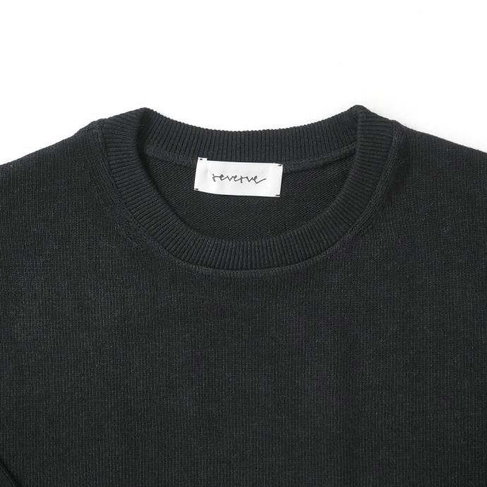 174227416 reverve / RV23S003 LONG SLEEVE PULLOVER - BLACK ロングスリーブ プルオーバー 02