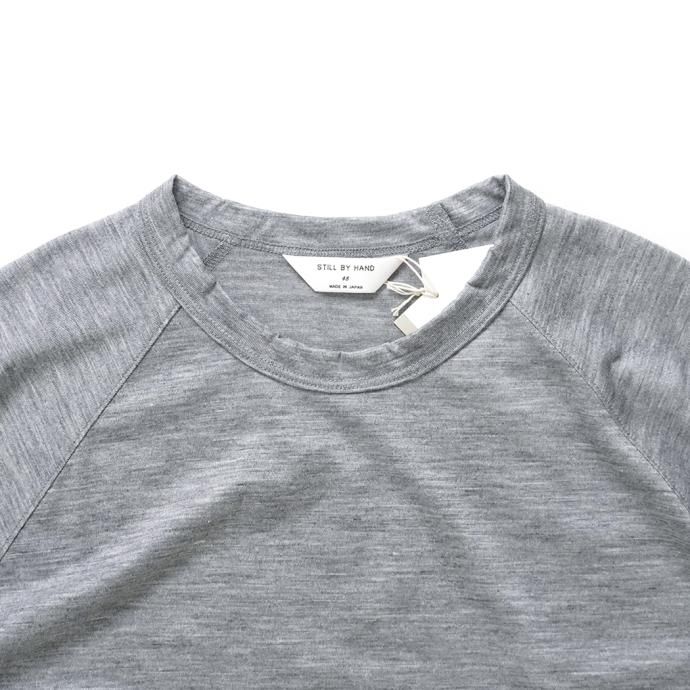 174316083 STILL BY HAND / CS03232 - GREY ラミーTシャツ<img class='new_mark_img2' src='https://img.shop-pro.jp/img/new/icons47.gif' style='border:none;display:inline;margin:0px;padding:0px;width:auto;' /> 02