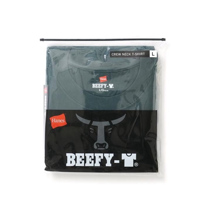 174393525 Hanes / BEEFY-T ビーフィー 半袖Tシャツ ダークグリーン #570 H5180 02