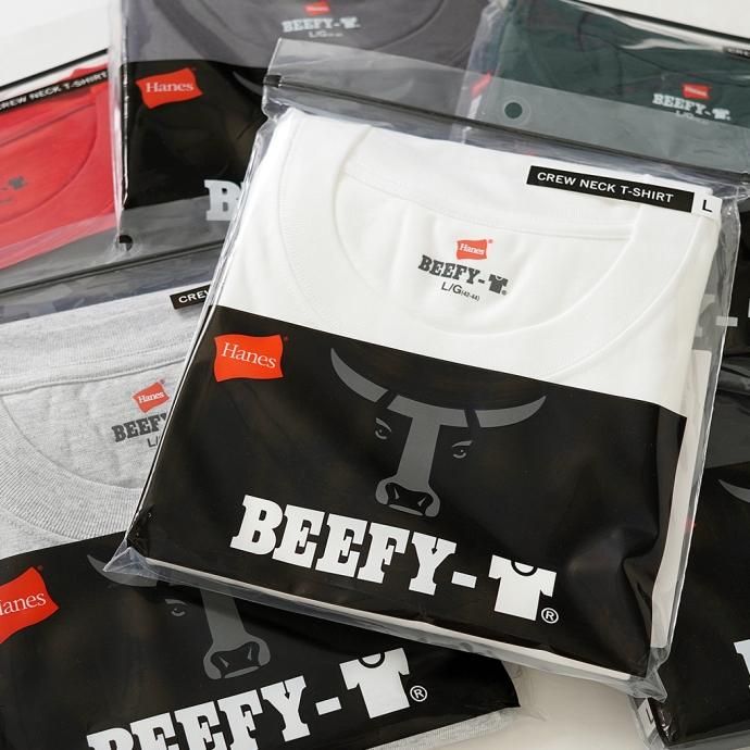 174394056 Hanes / BEEFY-T ビーフィー 半袖Tシャツ ホワイト #010 H5180L 大きいサイズ<img class='new_mark_img2' src='https://img.shop-pro.jp/img/new/icons47.gif' style='border:none;display:inline;margin:0px;padding:0px;width:auto;' /> 02