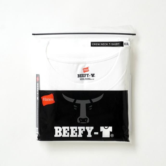 174394056 Hanes / BEEFY-T ビーフィー 半袖Tシャツ ホワイト #010 H5180L 大きいサイズ<img class='new_mark_img2' src='https://img.shop-pro.jp/img/new/icons47.gif' style='border:none;display:inline;margin:0px;padding:0px;width:auto;' /> 02