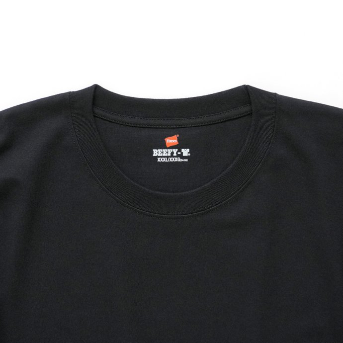 174394145 Hanes / BEEFY-T ビーフィー 半袖Tシャツ ブラック #090 H5180L 大きいサイズ<img class='new_mark_img2' src='https://img.shop-pro.jp/img/new/icons47.gif' style='border:none;display:inline;margin:0px;padding:0px;width:auto;' /> 02