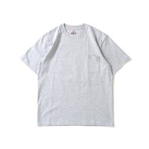 Hanes / BEEFY-T ビーフィー 半袖ポケットTシャツ ヘザーグレー #060 H5190