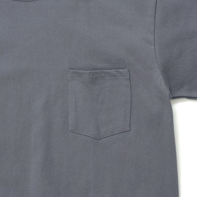 174394493 Hanes / BEEFY-T ビーフィー 半袖ポケットTシャツ ダークグレー #081 H5190 02