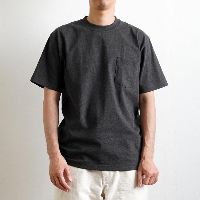 174394537 Hanes / BEEFY-T ビーフィー 半袖ポケットTシャツ ミッドチャコールヘザー #085 H5190<img class='new_mark_img2' src='https://img.shop-pro.jp/img/new/icons47.gif' style='border:none;display:inline;margin:0px;padding:0px;width:auto;' /> 01