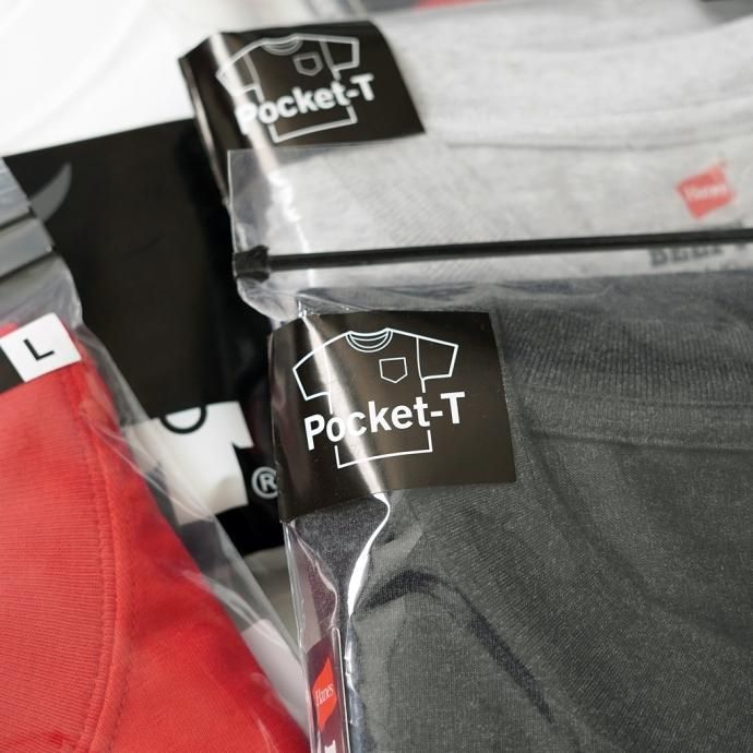 174394537 Hanes / BEEFY-T ビーフィー 半袖ポケットTシャツ ミッドチャコールヘザー #085 H5190<img class='new_mark_img2' src='https://img.shop-pro.jp/img/new/icons47.gif' style='border:none;display:inline;margin:0px;padding:0px;width:auto;' /> 02
