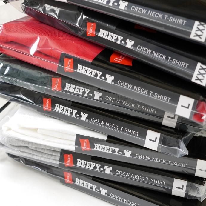 174394537 Hanes / BEEFY-T ビーフィー 半袖ポケットTシャツ ミッドチャコールヘザー #085 H5190<img class='new_mark_img2' src='https://img.shop-pro.jp/img/new/icons47.gif' style='border:none;display:inline;margin:0px;padding:0px;width:auto;' /> 02