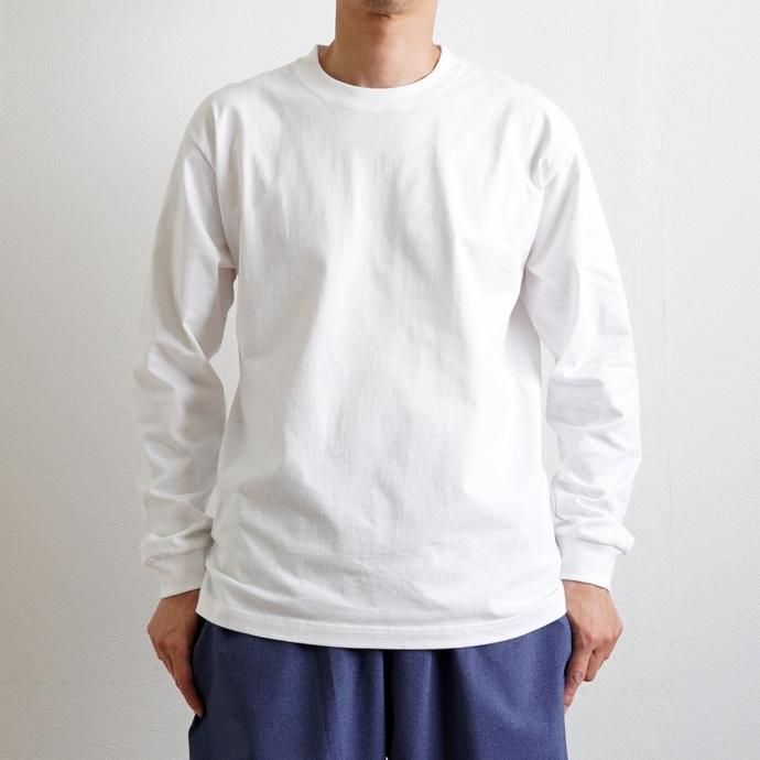 174395024 Hanes / BEEFY-T ビーフィー 長袖Tシャツ ヘザーグレー #060 H5186 02