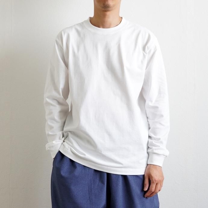 174395024 Hanes / BEEFY-T ビーフィー 長袖Tシャツ ヘザーグレー #060 H5186 02