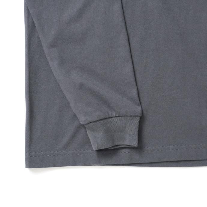174395057 Hanes / BEEFY-T ビーフィー 長袖Tシャツ ダークグレー #081 H5186 02