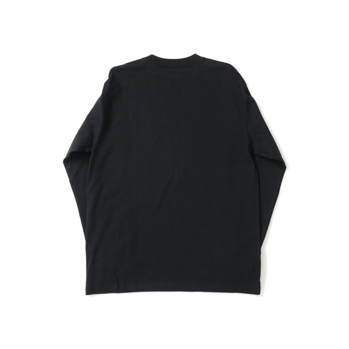 174395088 Hanes / BEEFY-T ビーフィー 長袖Tシャツ ブラック #090 H5186 02