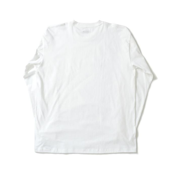 174395417 Hanes / BEEFY-T ビーフィー 長袖Tシャツ ホワイト #010 H5186L 大きいサイズ 02