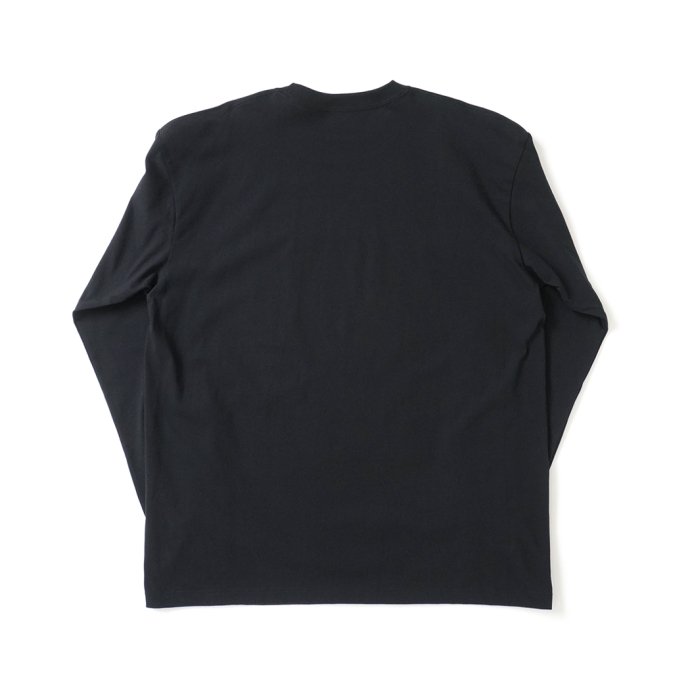 174395470 Hanes / BEEFY-T ビーフィー 長袖Tシャツ ブラック #090 H5186L 大きいサイズ 02