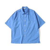 STILL BY HAND / SH02232 - SAX BLUE ドルマンスリーブ半袖シャツ