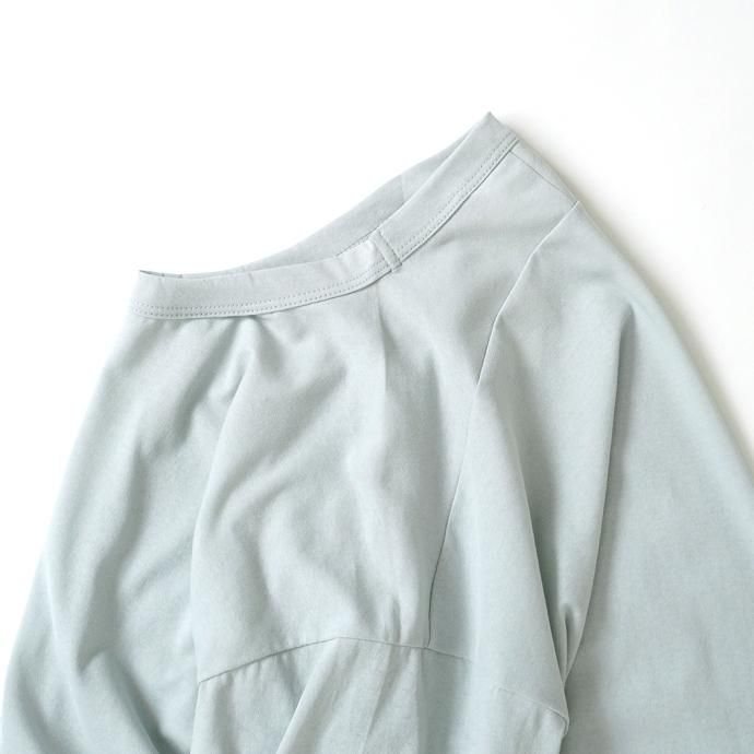 174690404 STILL BY HAND / CS04232 - MINT 強撚糸Tシャツ 02