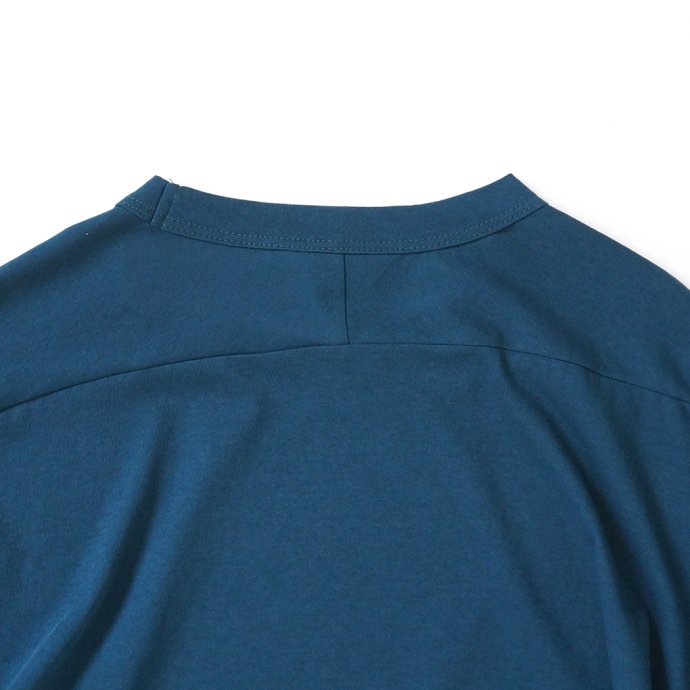 174690446 STILL BY HAND / CS04232 - TEAL BLUE 強撚糸Tシャツ 02