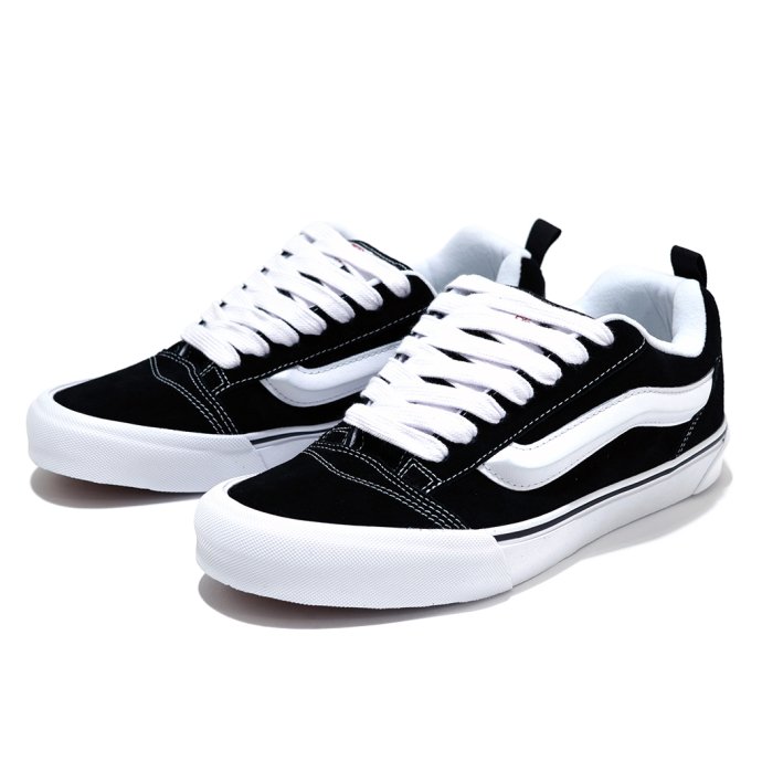 174939978 VANS / KNU SKOOL - Black/True White  ˥塼 ֥å VN0009QC6BT 02