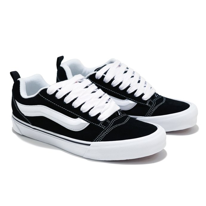 174939978 VANS / KNU SKOOL - Black/True White  ˥塼 ֥å VN0009QC6BT 02