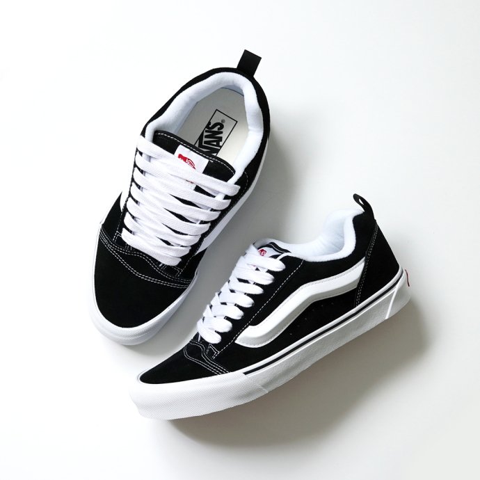 174939978 VANS / KNU SKOOL - Black/True White  ˥塼 ֥å VN0009QC6BT 02