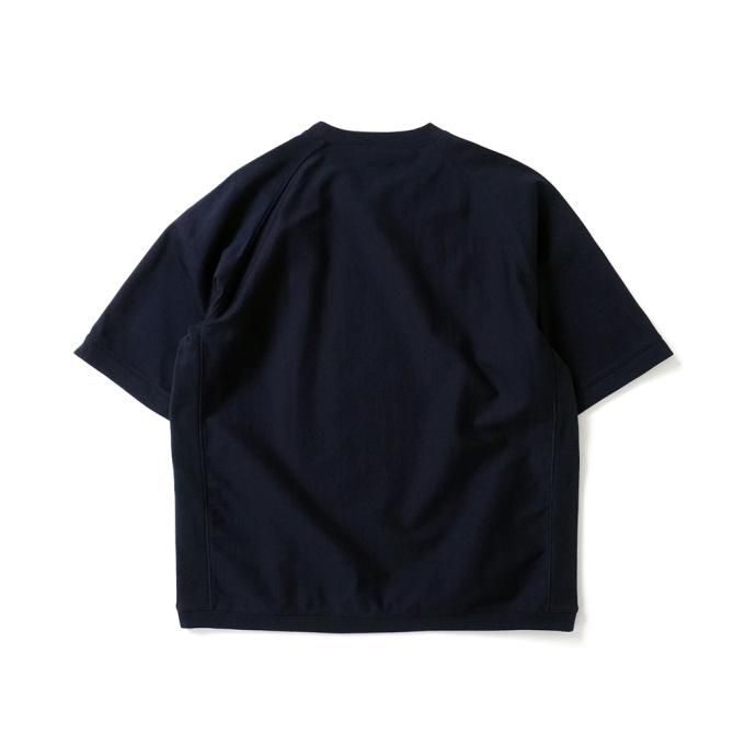 174955163 STILL BY HAND / CS01232 - NAVY ピボットスリーブTシャツ 02