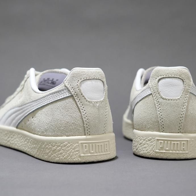 175260340 PUMA / Clyde PRM プーマ クライド PRM - Frosted Ivory アイボリー 391134-01 02