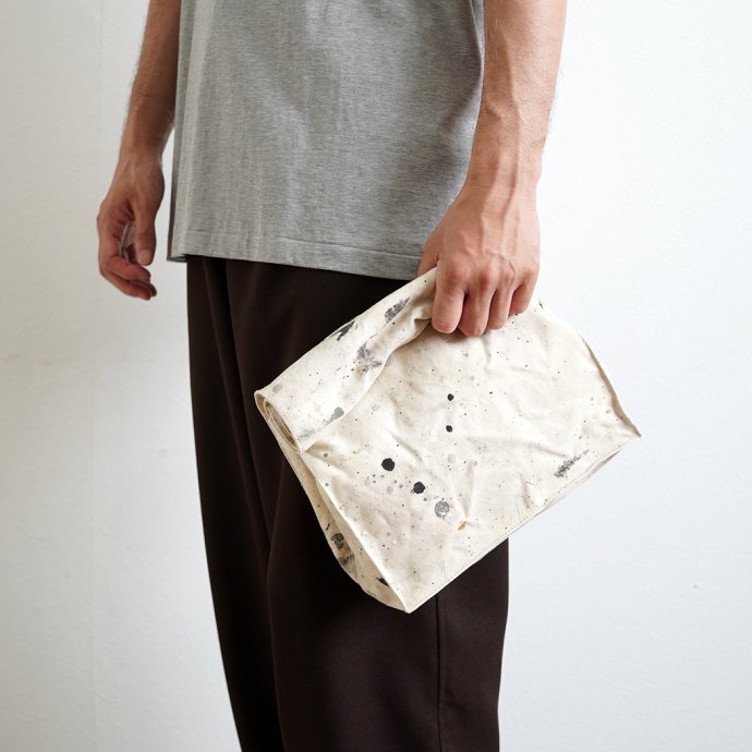 Hexico / Paper Bag Ex. US Paint Shop Canvas Cloth ドロップクロスリメイクペーパーバッグ