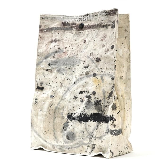 175630504 Hexico / Paper Bag Ex. US Paint Shop Canvas Cloth ドロップクロスリメイクペーパーバッグ 02