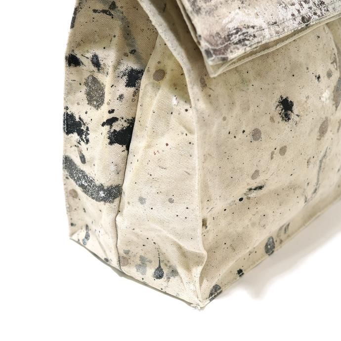175630504 Hexico / Paper Bag Ex. US Paint Shop Canvas Cloth ドロップクロスリメイクペーパーバッグ 02