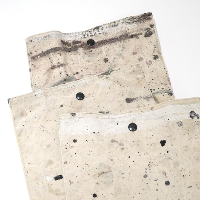 175630504 Hexico / Paper Bag Ex. US Paint Shop Canvas Cloth ドロップクロスリメイクペーパーバッグ 02